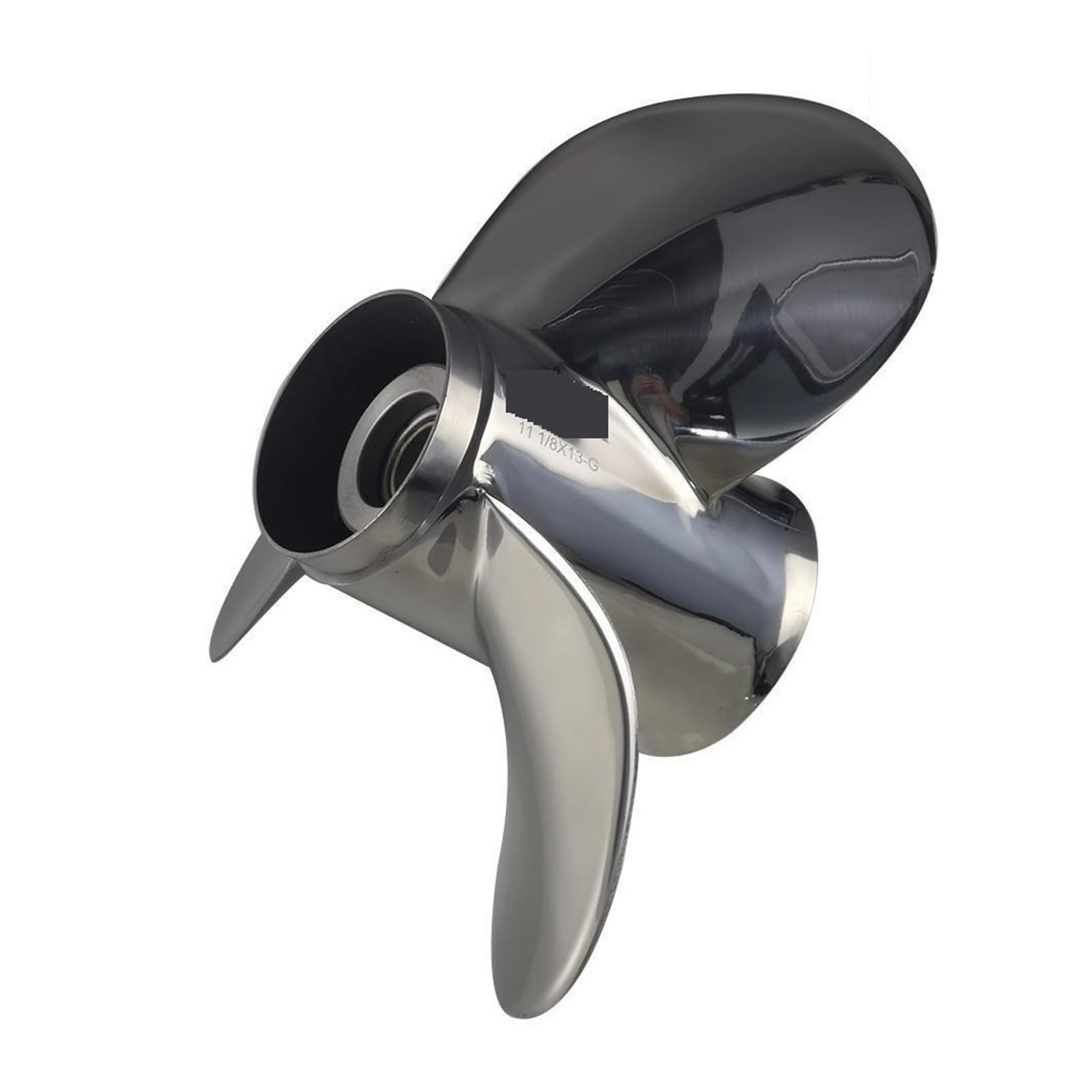 Amazon.co.jp: 船外プロペラ、 ステンレススチール製ボートプロペラ